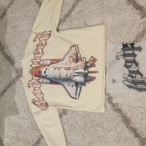 Men's Godspeed "Lift Off" Long Sleeved Tee Shirt Size Medium